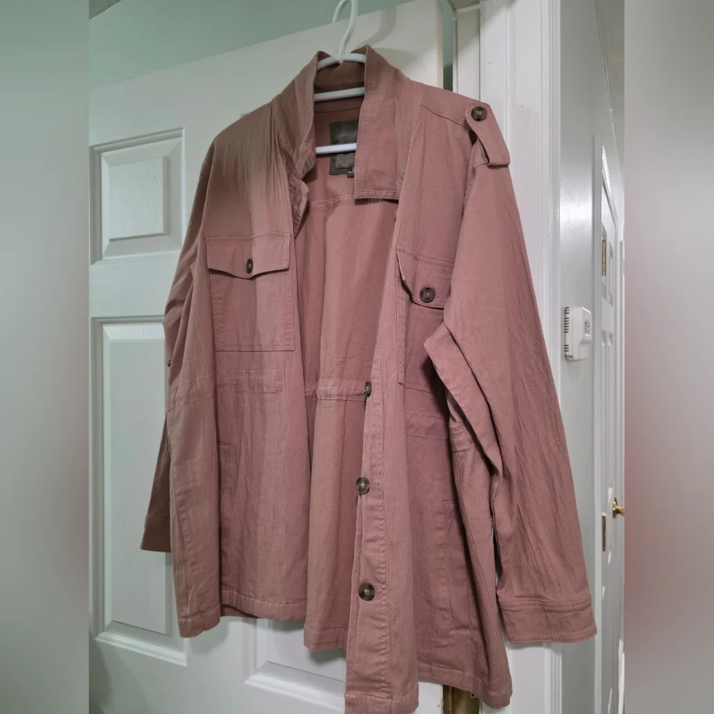 Maurices Women's Mauve Utility Jacket - Picture 1 of 4